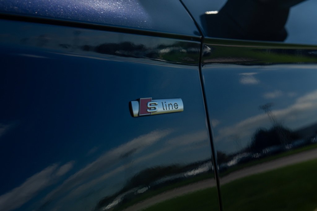 Used 2022 Blue Audi 45 S line Premium image 4