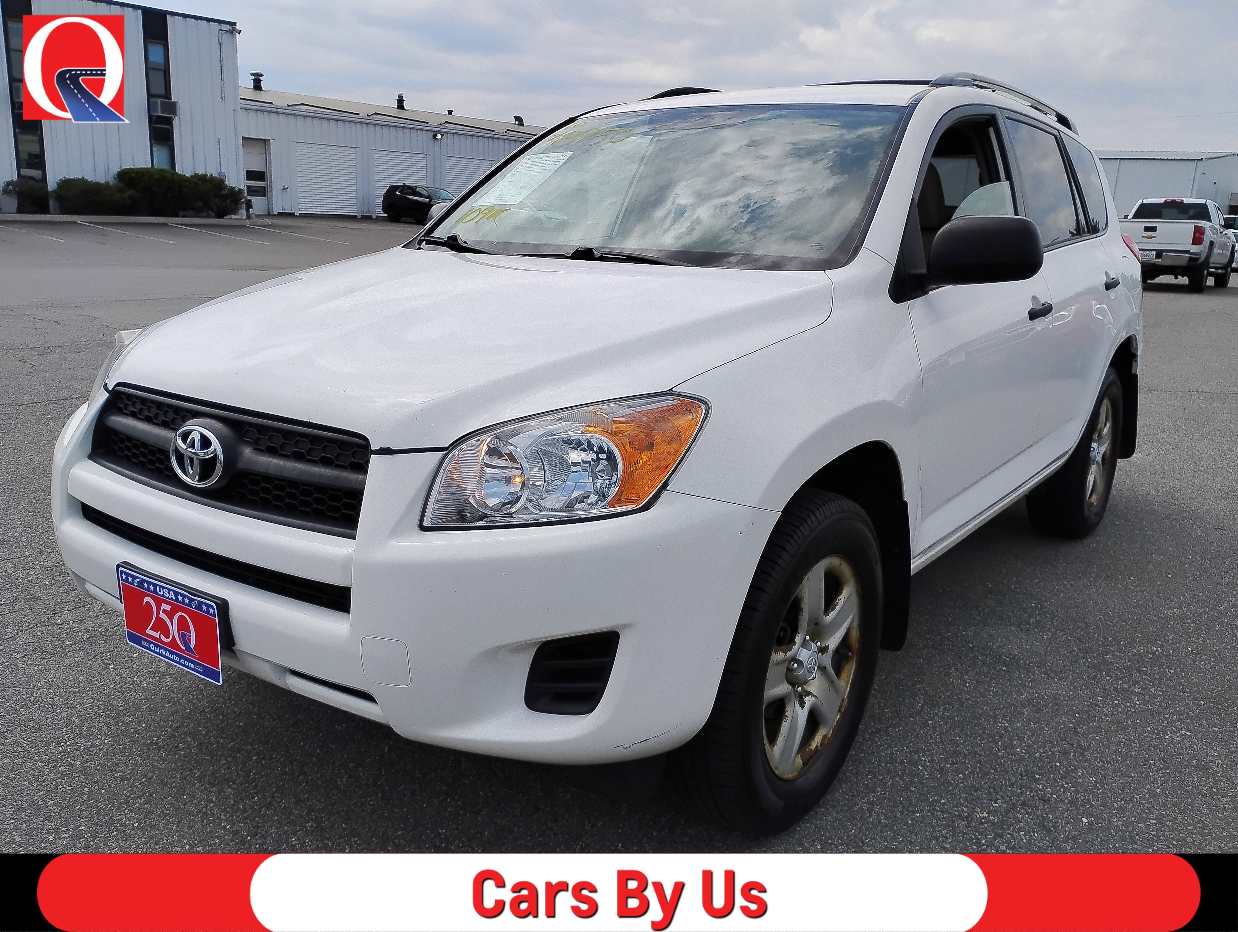 Used 2010 SUPER WHITE Toyota 4DR 4WD 4CYL 4SPD image 1