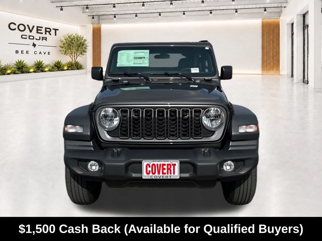 New 2026 Granite Crystal Metallic Clearcoat Jeep Sport image 3