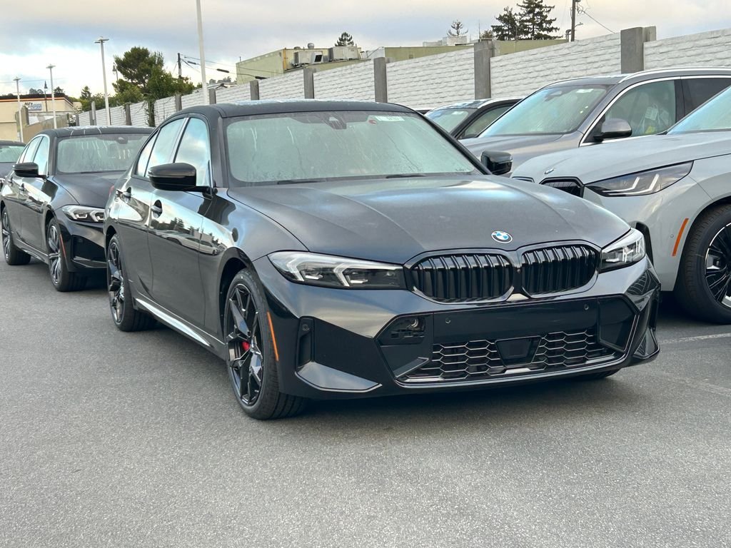 New 2026 Black Sapphire Metallic BMW 330i image 2