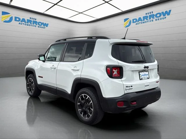 Used 2023 White Jeep Trailhawk image 3