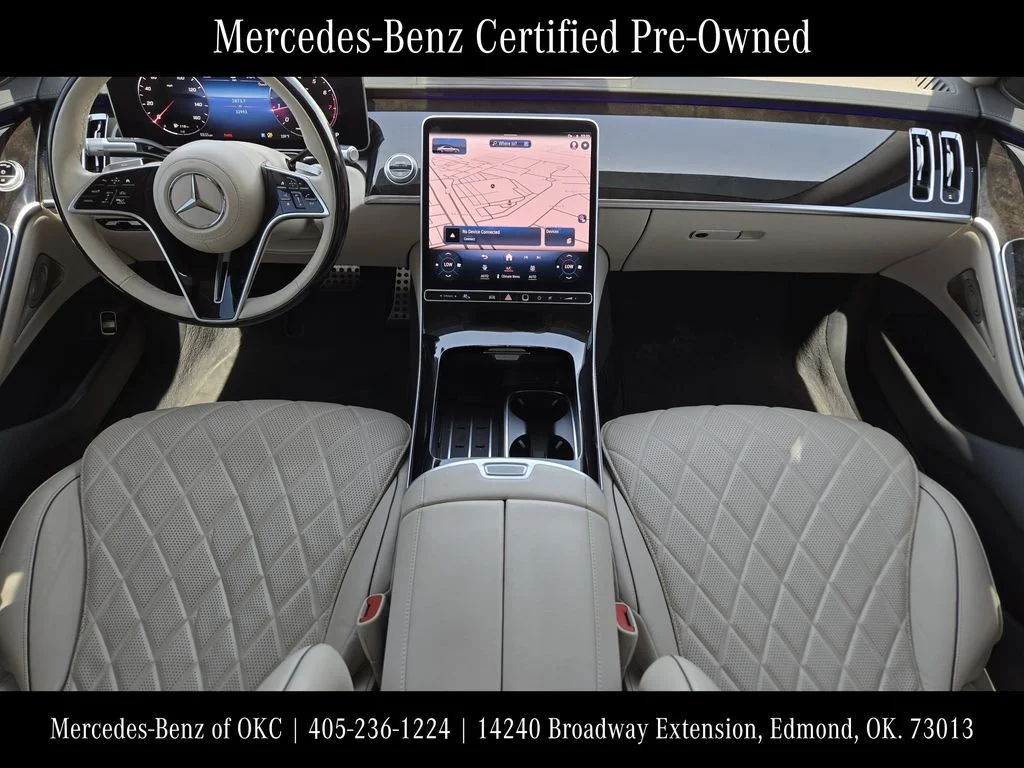 Certified Used 2021 Cirrus Silver Metallic Mercedes-Benz S 580 image 21