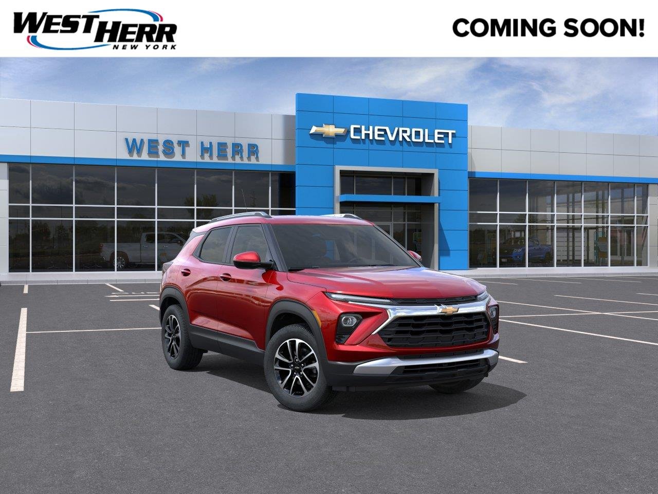Used 2026 Apex Red Chevrolet LT image 1