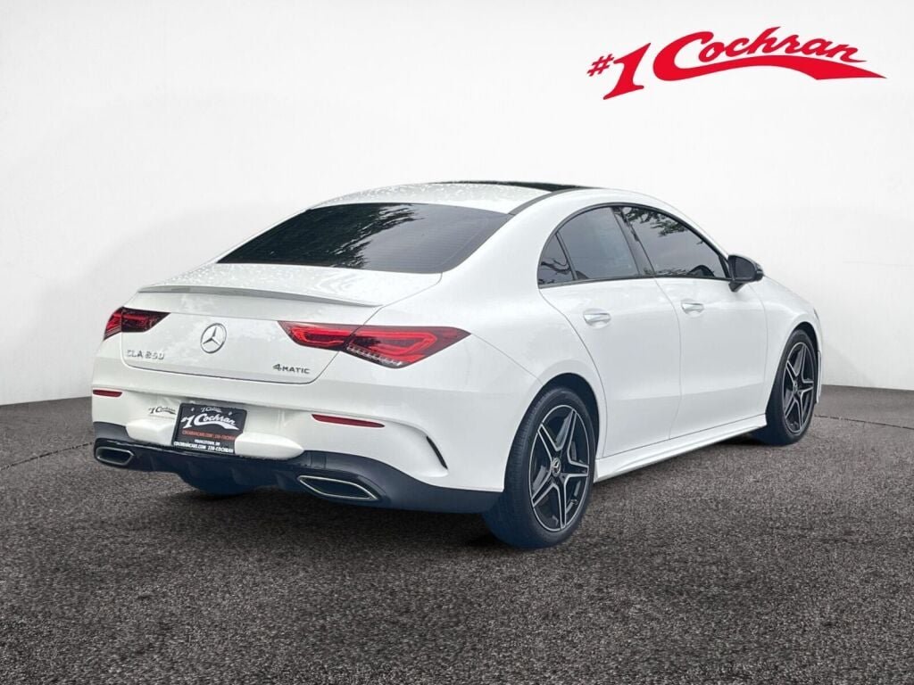 Used 2023 Polar White Mercedes-Benz CLA 250 image 8