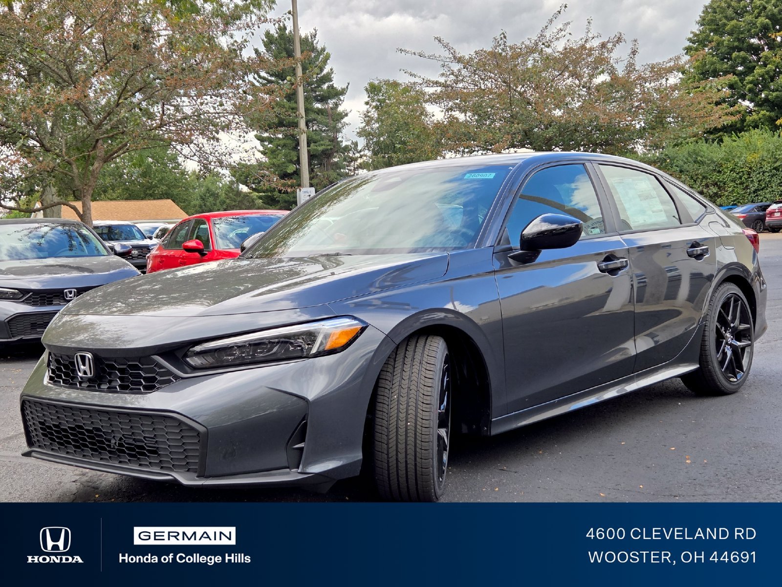 New 2026 Meteorite Gray Metallic Honda Sport image 11