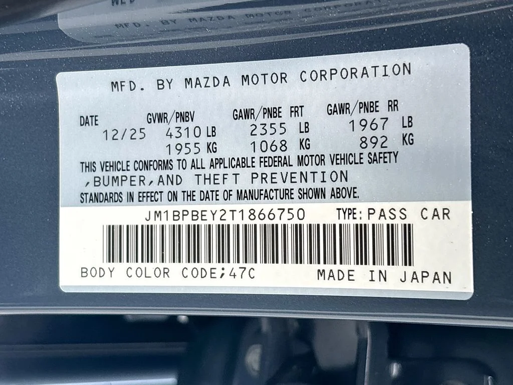New 2026 Gray Metallic Mazda 2.5 Turbo Premium Plus image 32