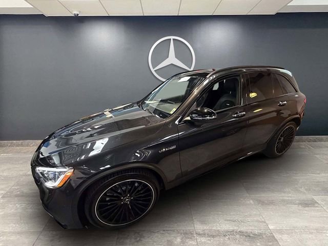 Certified Used 2021 Gray Mercedes-Benz GLC 63 AMG® image 3