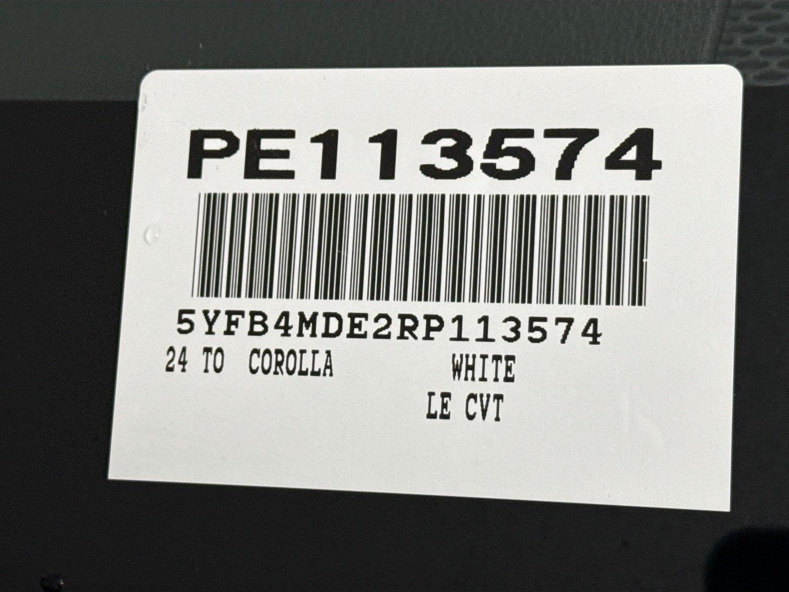Certified Used 2024 Ice Cap Toyota LE image 42