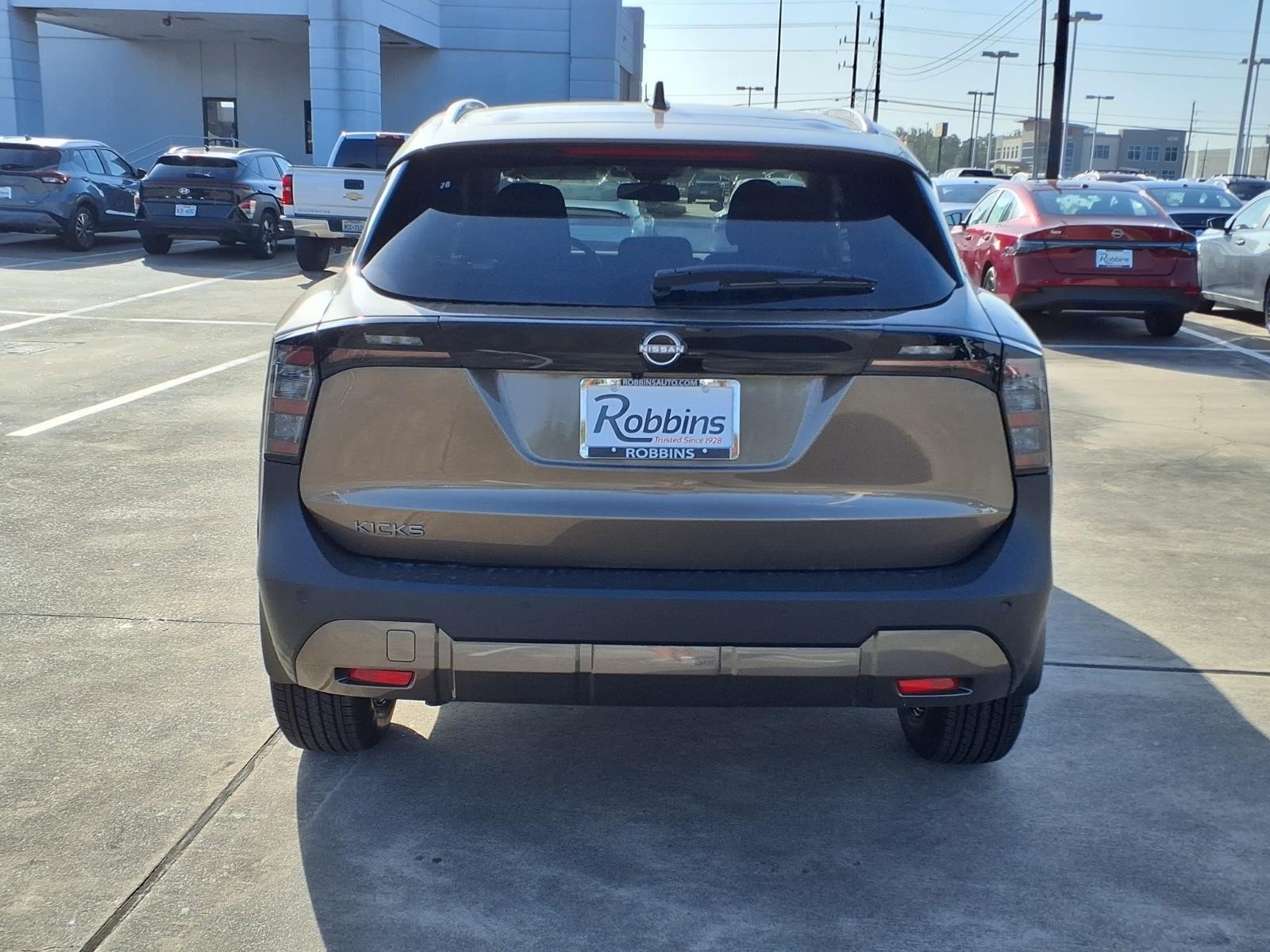 2026 Nissan Kicks SV Brown at Robbins Nissan