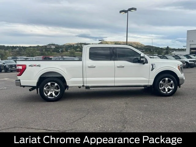 Used 2022 White Ford Lariat image 7