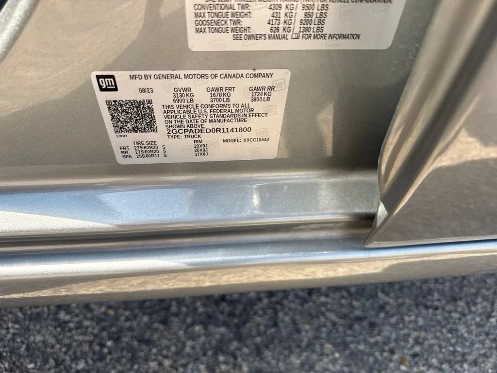 Used 2024 Sterling Gray Metallic Chevrolet RST image 39