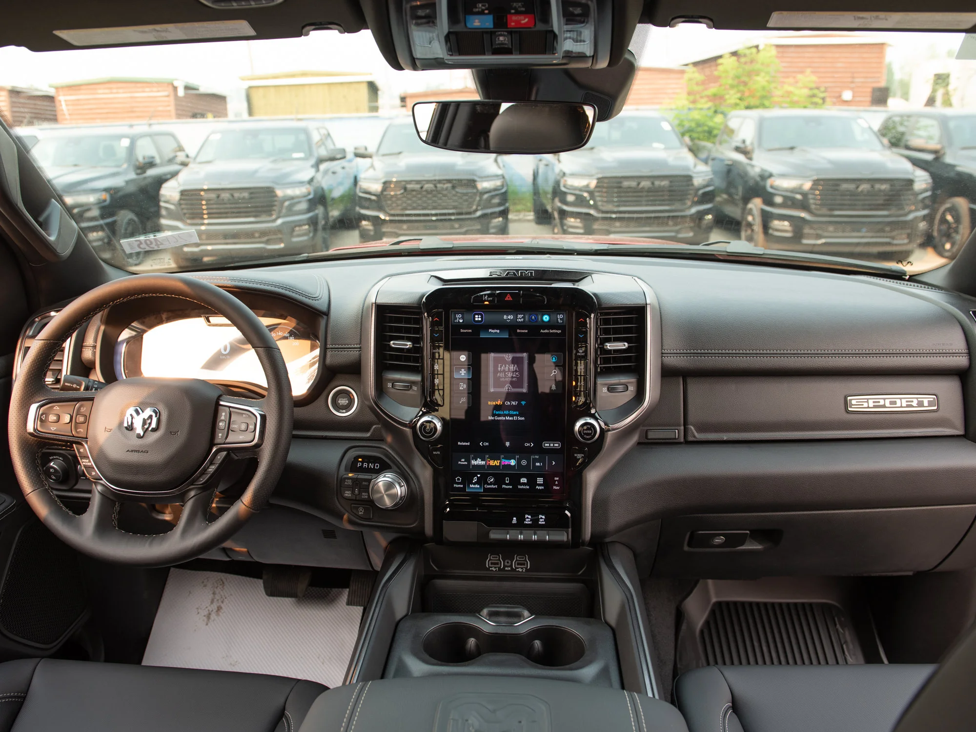 New 2026 Red RAM Sport* Crew Cab 4x4, HEMI V8 image 15