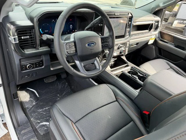 New 2026 Star White Metallic Tri-Coat Ford Lariat image 21
