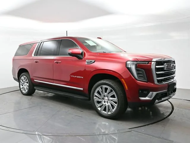 Used 2025 Volcanic Red Tintcoat GMC Elevation image 1