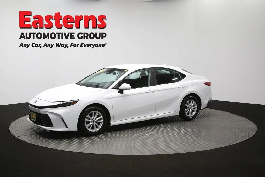 Used 2025 White Toyota LE image 56