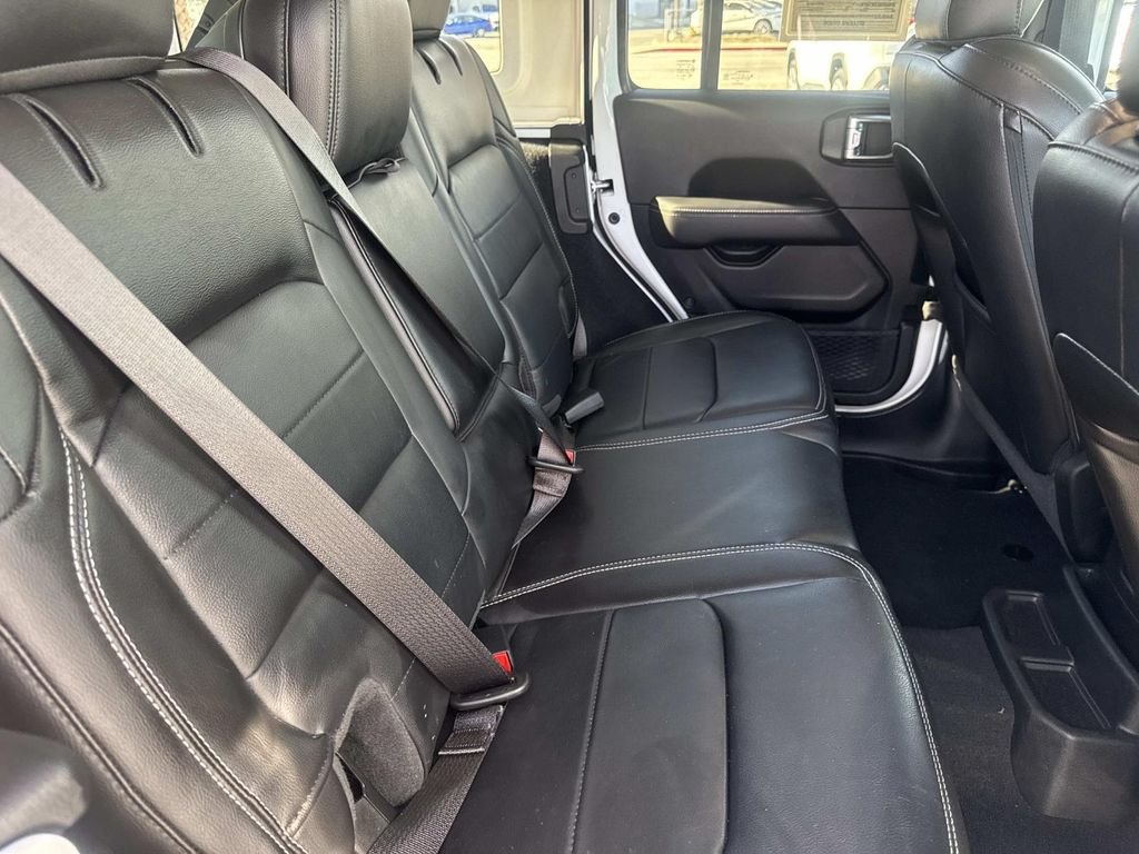 Used 2023 Bright White Clearcoat Jeep Sahara image 26