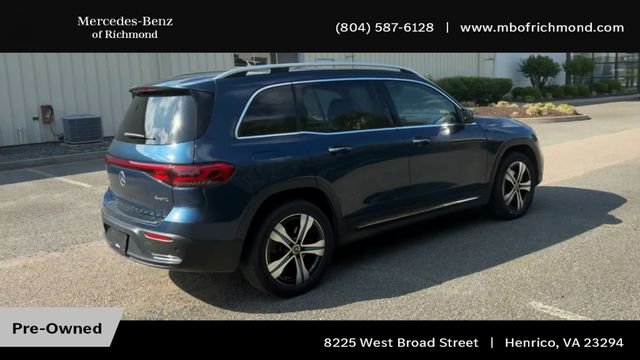 Used 2022 Mercedes-Benz EQB Base with VIN W1N9M0KB2NN009960 for sale in Richmond, VA