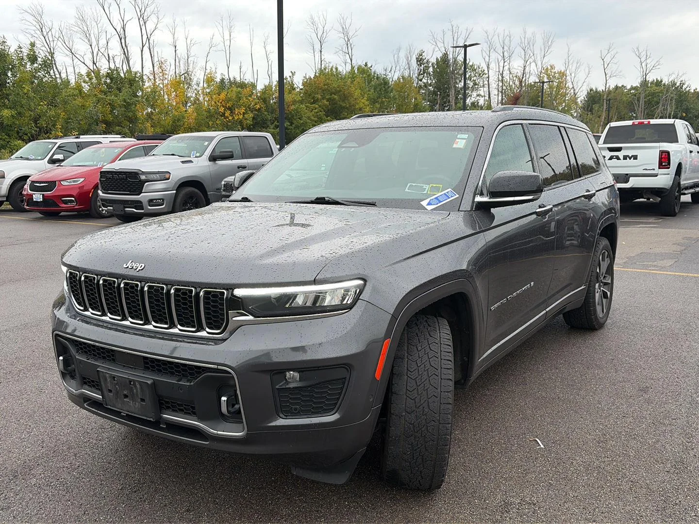 Used 2021 Baltic Gray Metallic Clearcoat Jeep Overland image 4