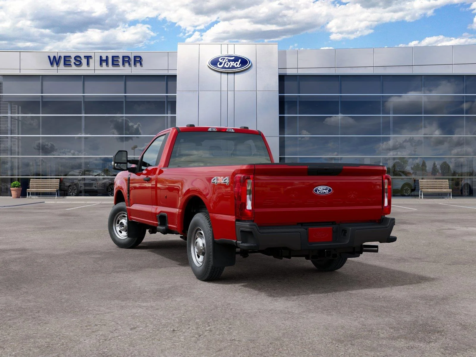New 2027 Race Red Ford F-350® XL image 4