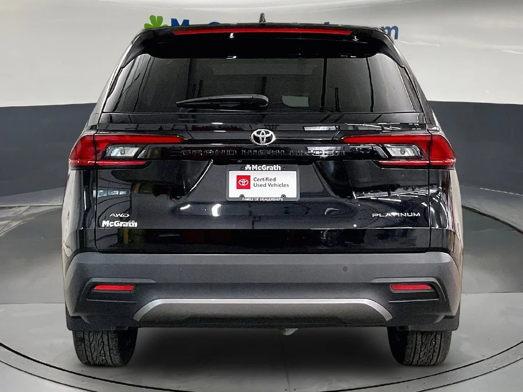 Certified Used 2025 Black Toyota Platinum image 6