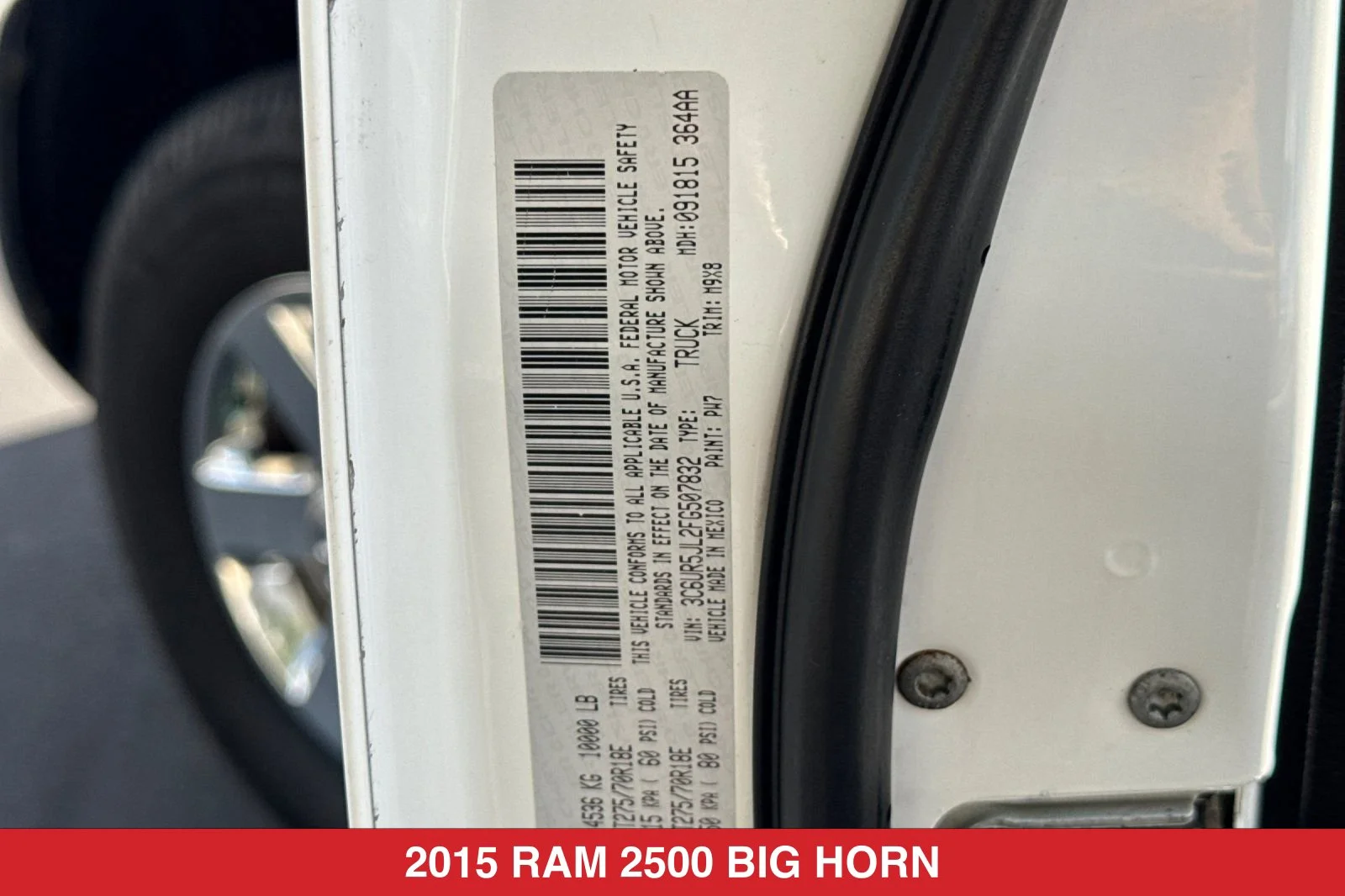 Used 2015 White Ram Big Horn image 27