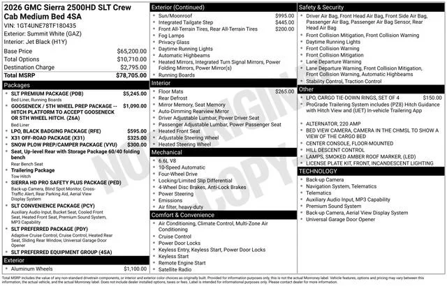 2026 GMC Sierra 2500HD SLT - Photo 4