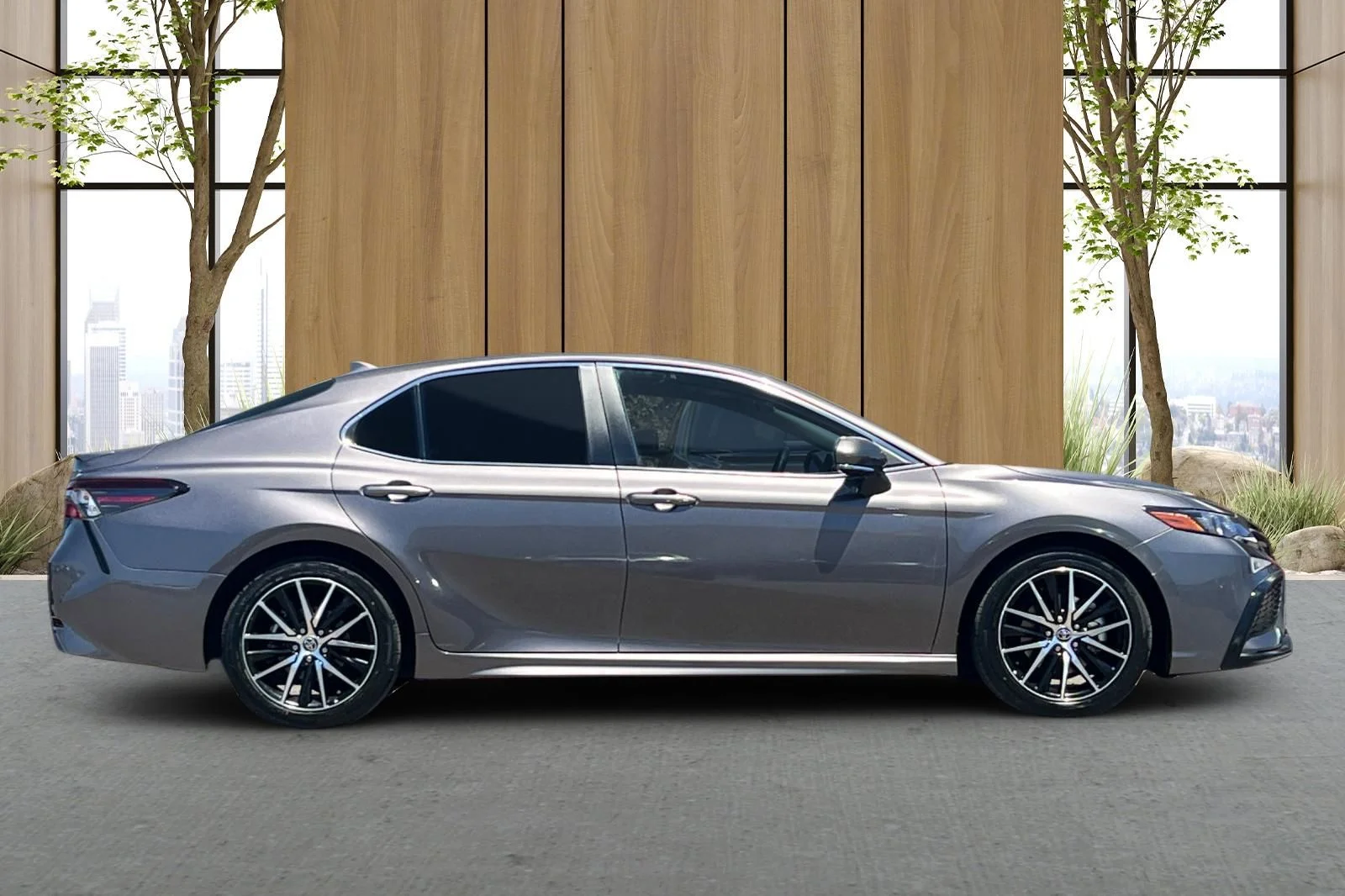Used 2023 Gray Toyota SE image 3