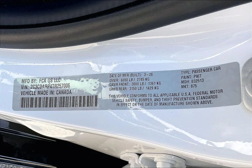 New 2026 Dodge Charger R/T Scat Pack 4D Sedan