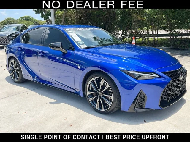 2025 Lexus IS 350 F SPORT