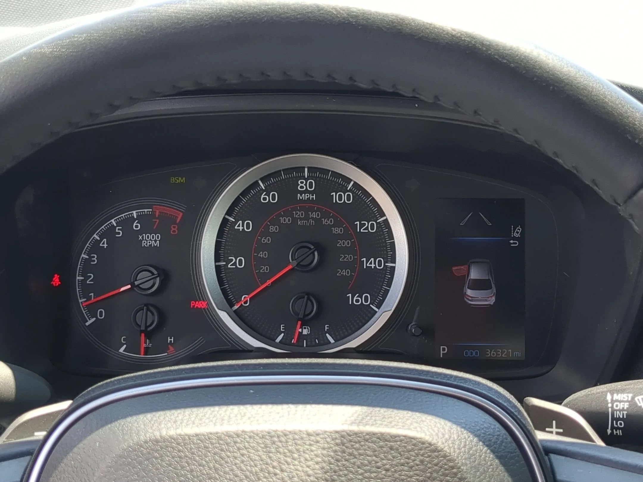Used 2021 Black Toyota SE image 10