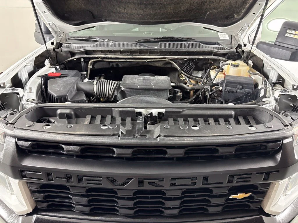 Used 2021 SUMMIT WHITE Chevrolet Work Truck image 48