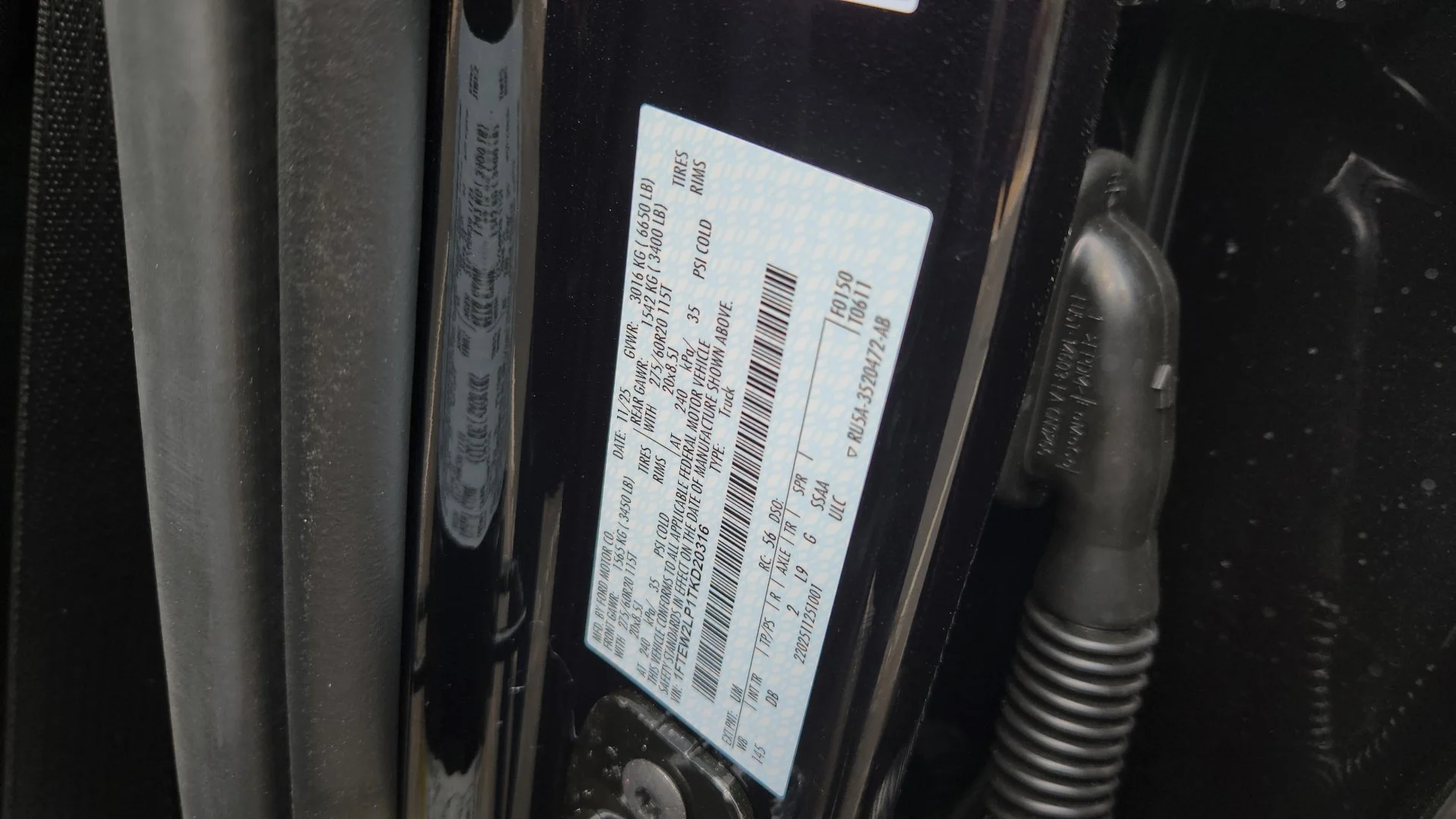 New 2026 Agate Black Metallic Ford STX image 22