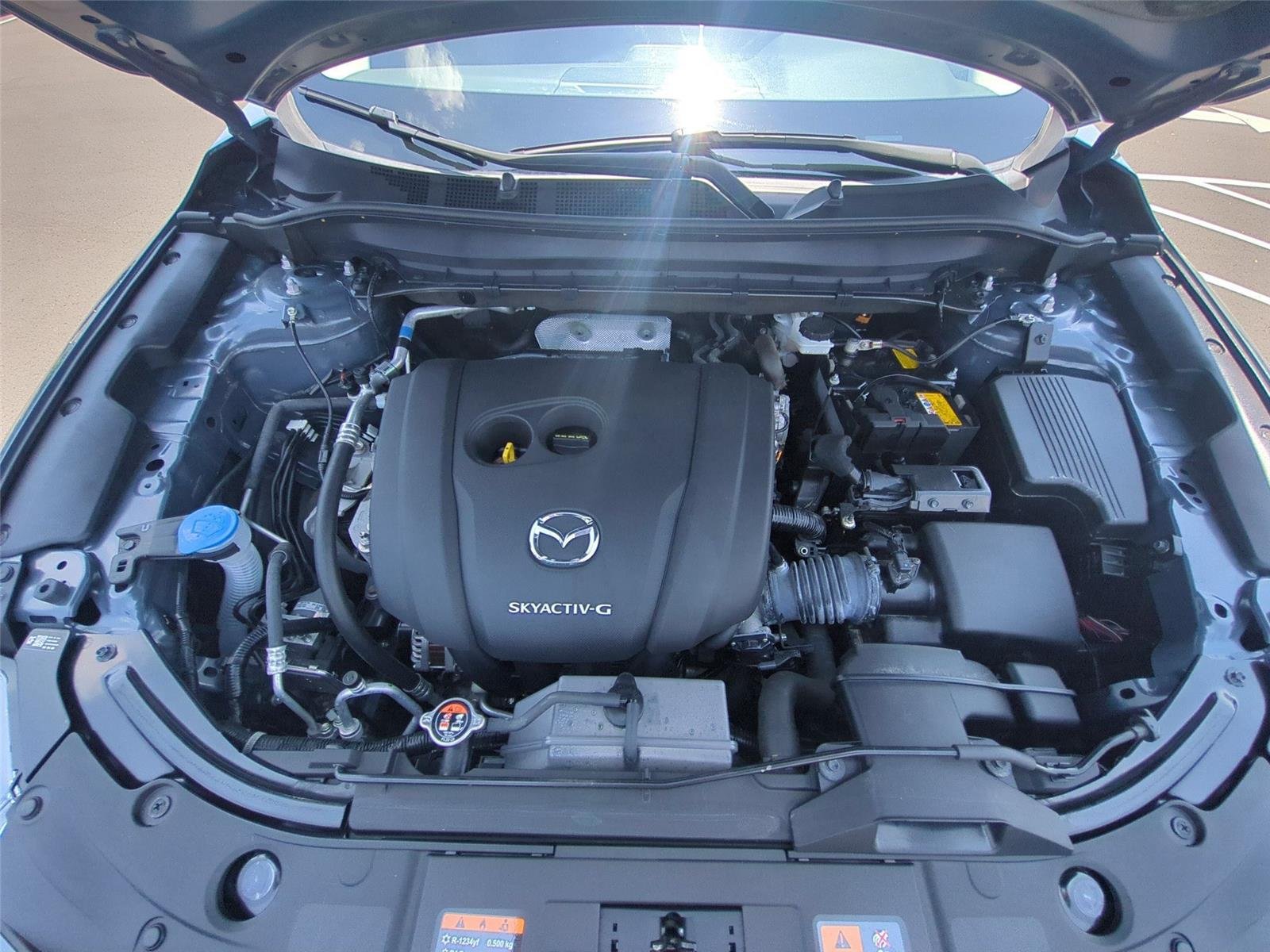 Used 2023 Polymetal Gray Mazda 2.5 S Carbon Edition image 40