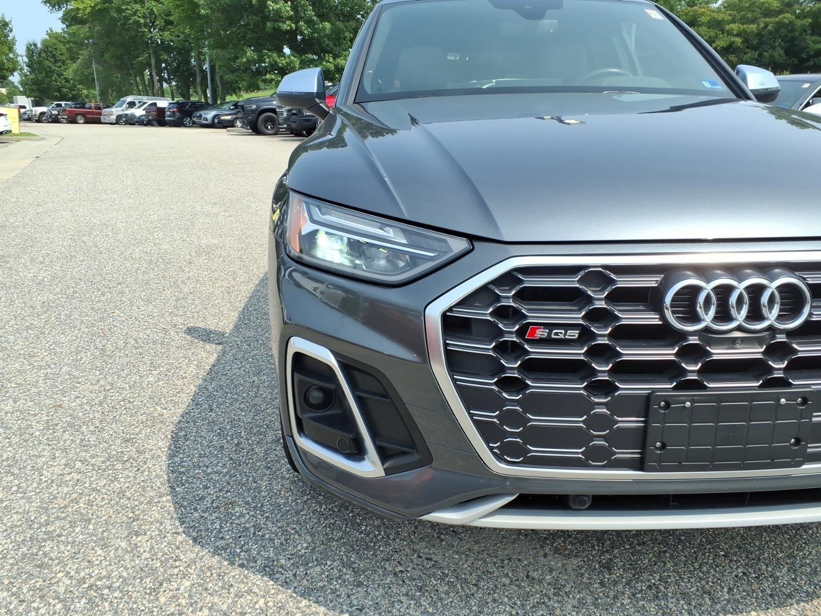 Used 2022 Daytona Gray Pearl Effect Audi Premium Plus image 3