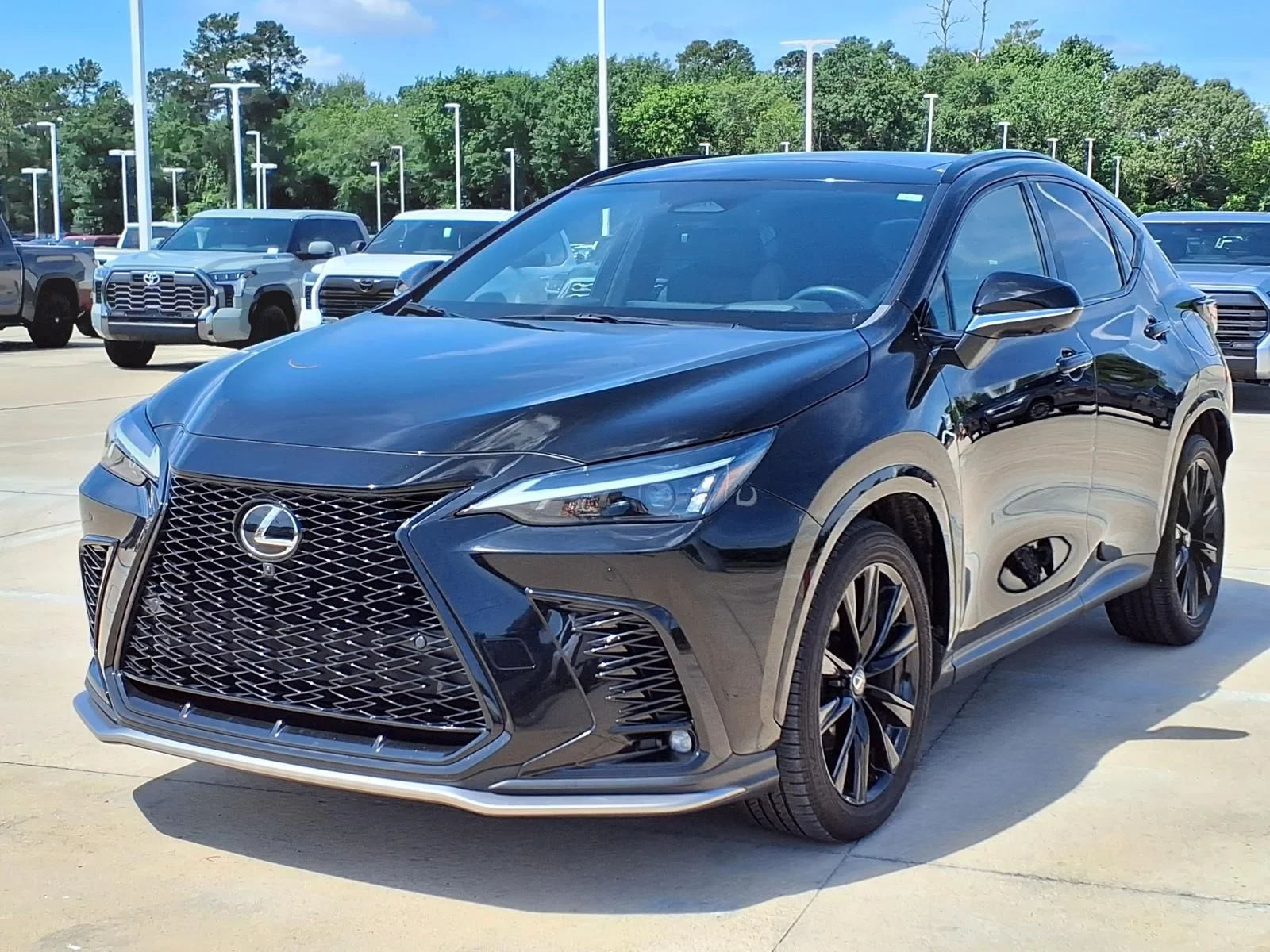 Used 2024 Black Lexus 350 F SPORT Handling image 3