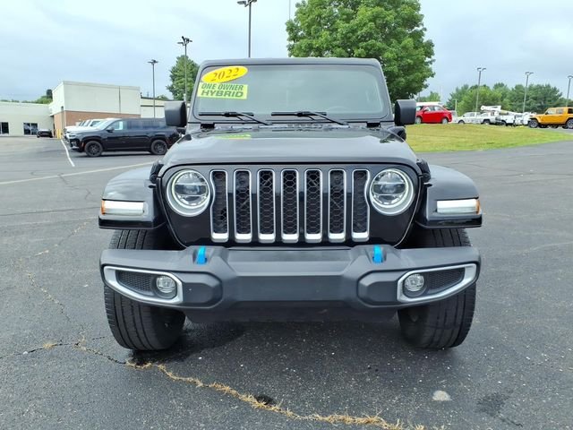 Certified Used 2022 Black Clearcoat Jeep Unlimited Sahara 4xe image 2