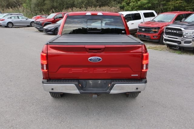 Used 2018 Ruby Red Metallic Tinted Clearcoat Ford Lariat image 5