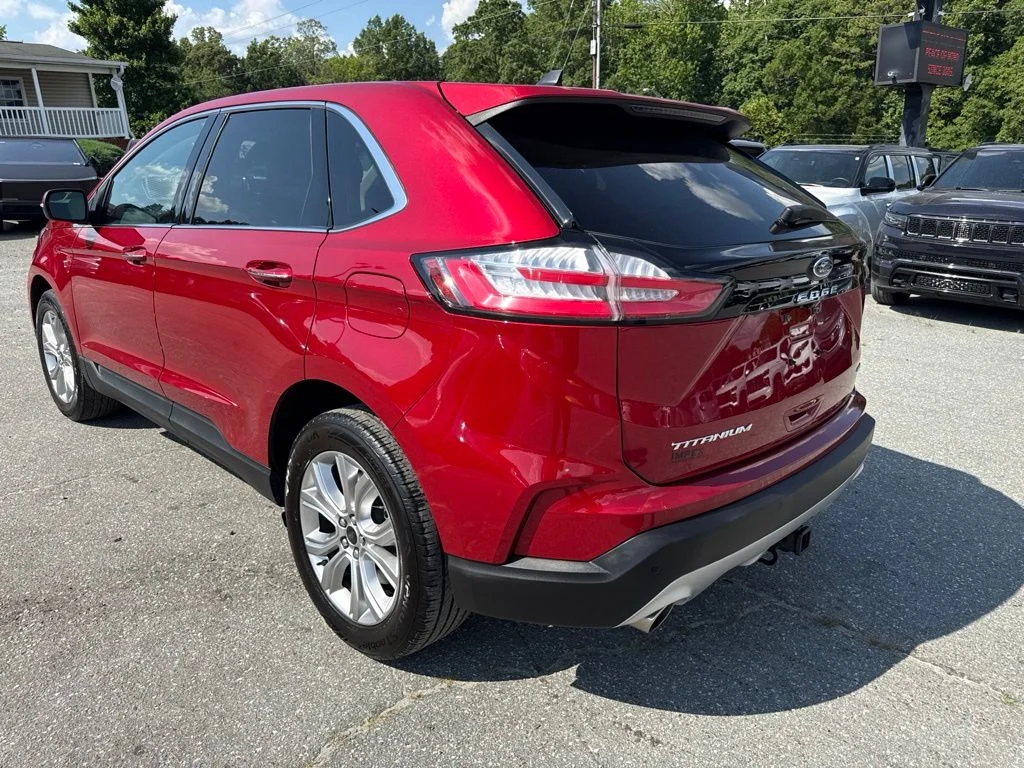 Used 2023 Red Ford Titanium image 5