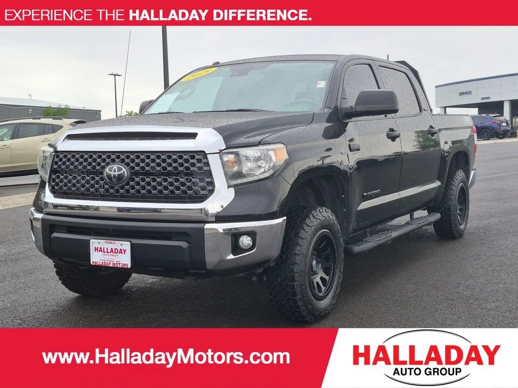 Used 2019 Midnight Black Metallic Toyota SR5 image 1