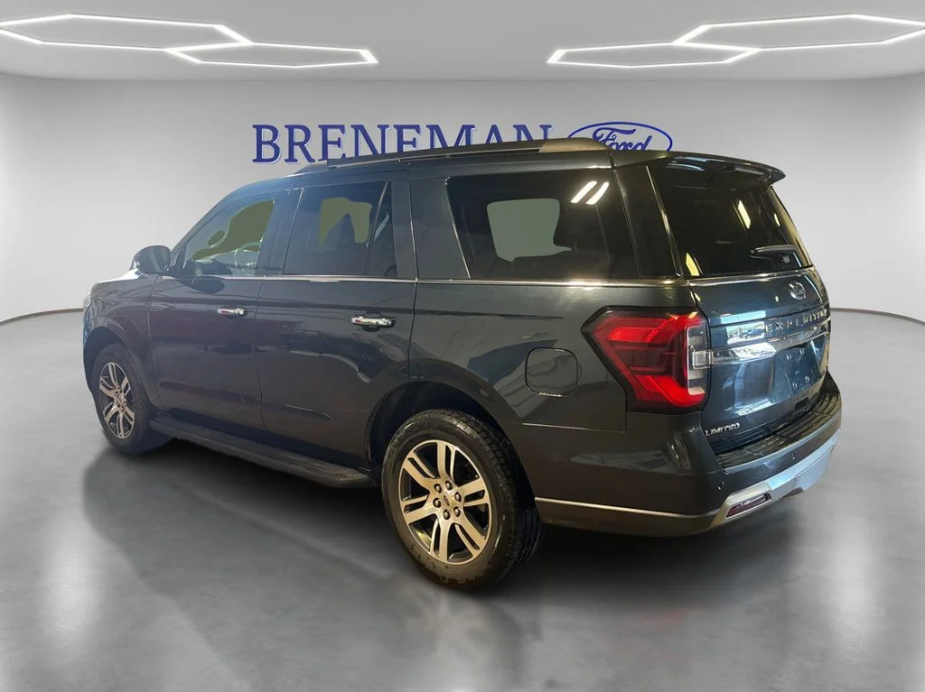 Certified Used 2024 Blue Metallic Ford Limited image 8