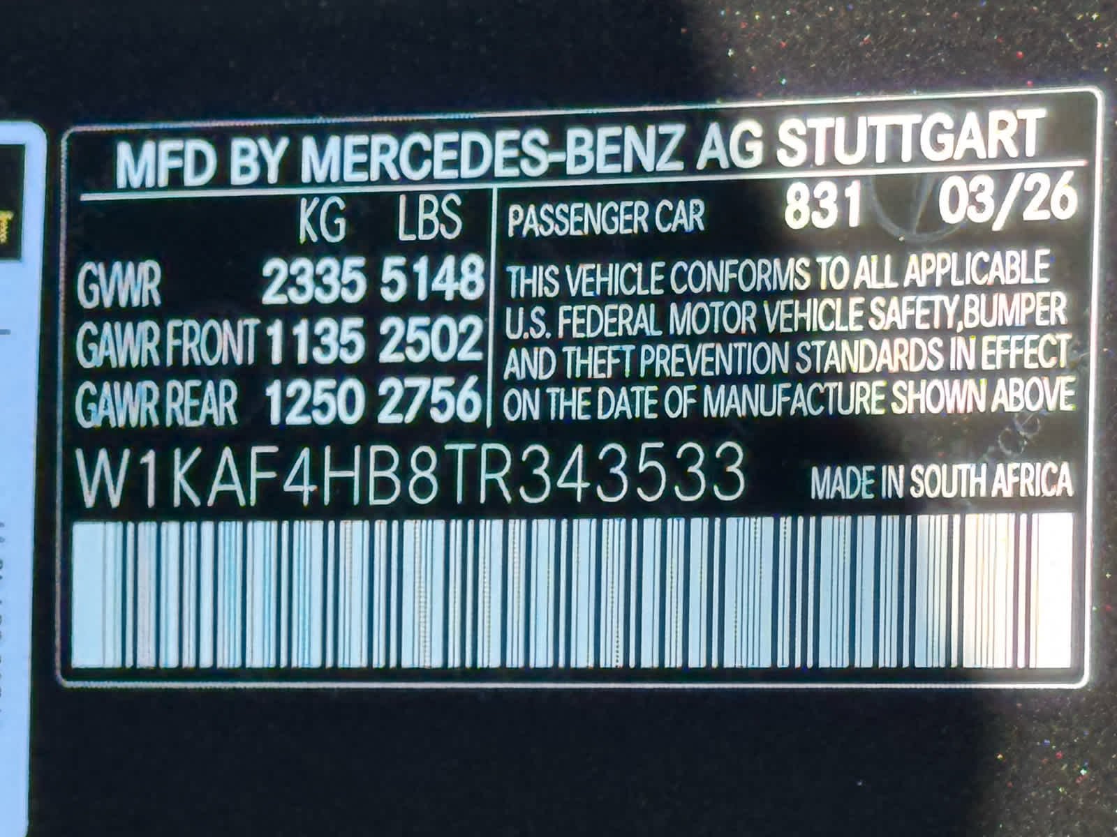 New 2026 Graphite Grey Metallic Mercedes-Benz C 300 image 20