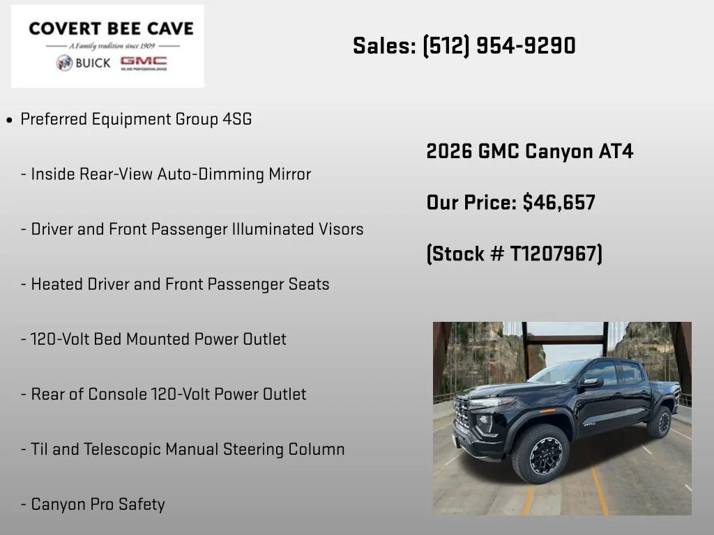 2026 GMC Canyon AT4 - Photo 12