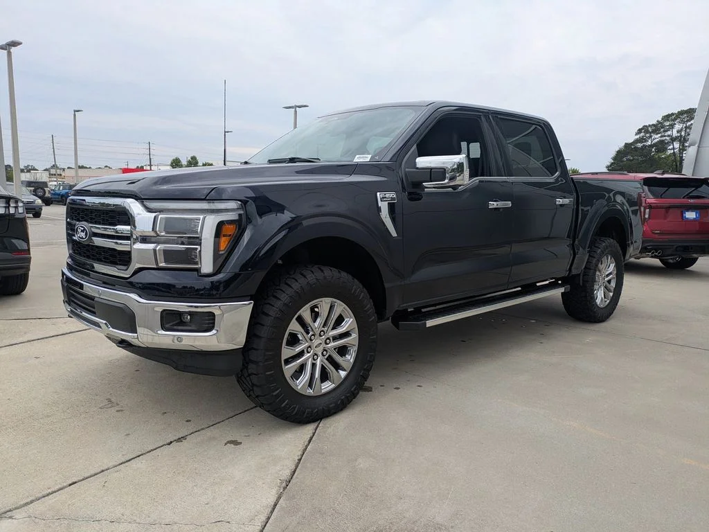 New 2026 Antimatter Blue Metallic Ford Lariat image 8