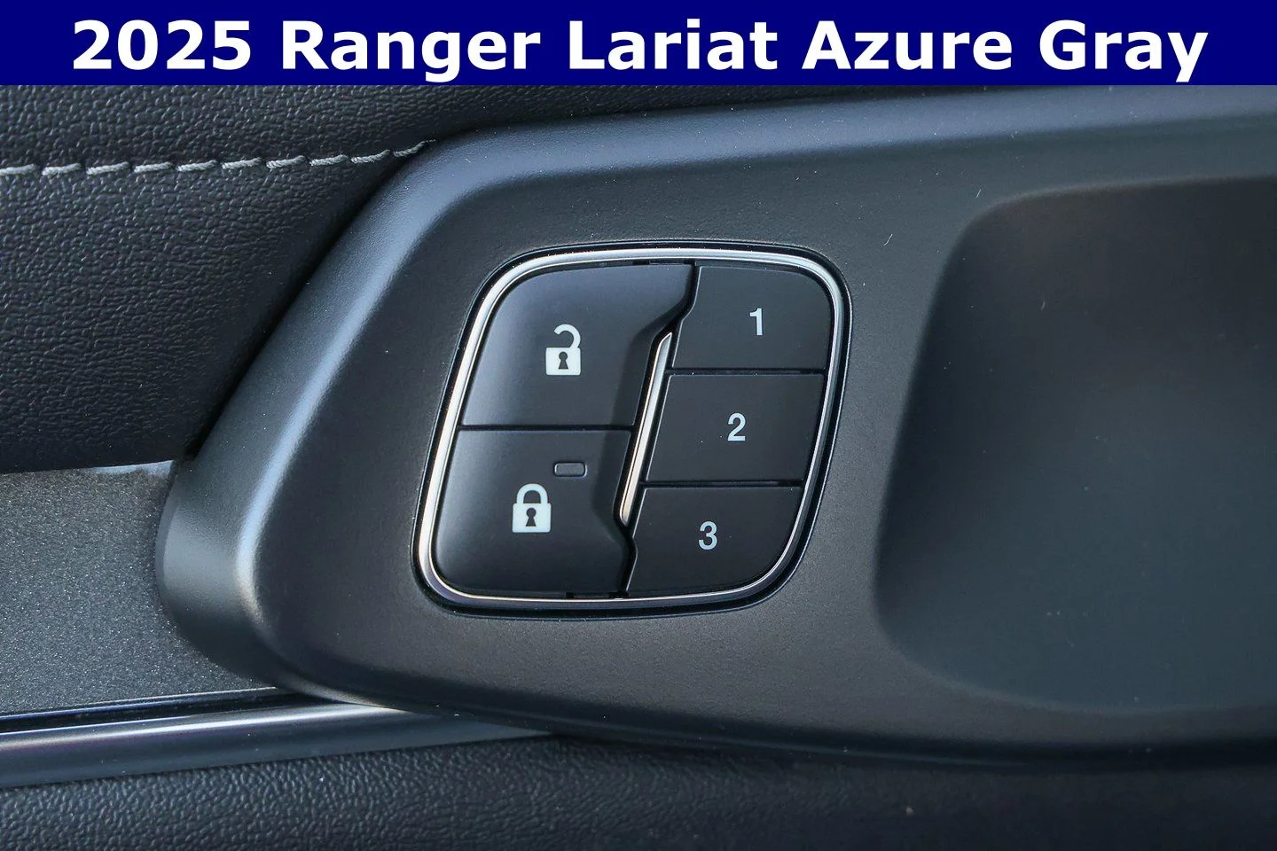 New 2025 Azure Gray Metallic Tri-coat Ford LARIAT® image 31
