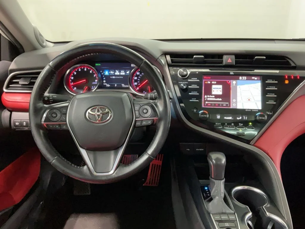 Used 2020 Midnight Black Metallic Toyota XSE image 6
