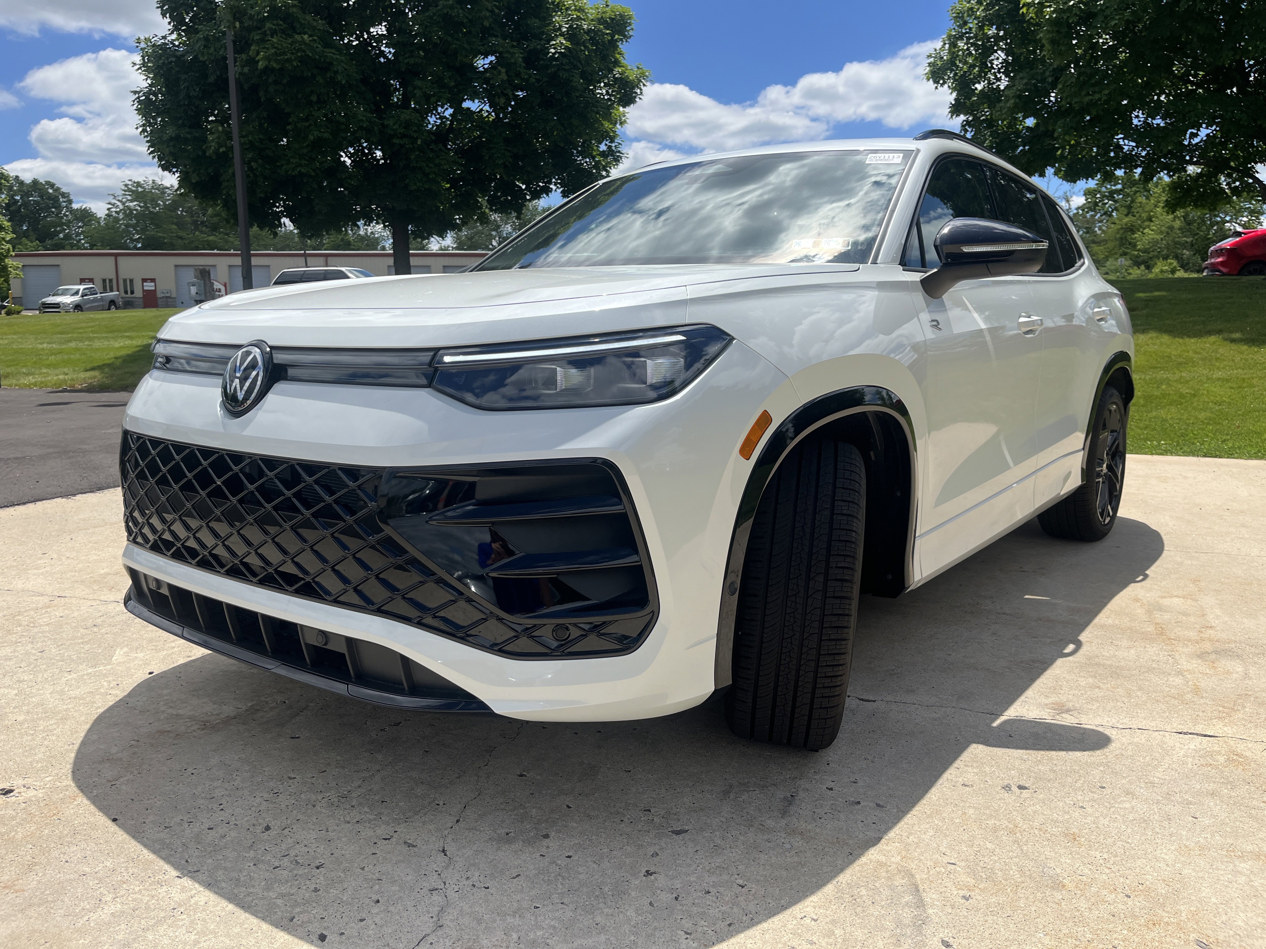 New 2026 Opal White Pearl Volkswagen SE R-Line Black image 7