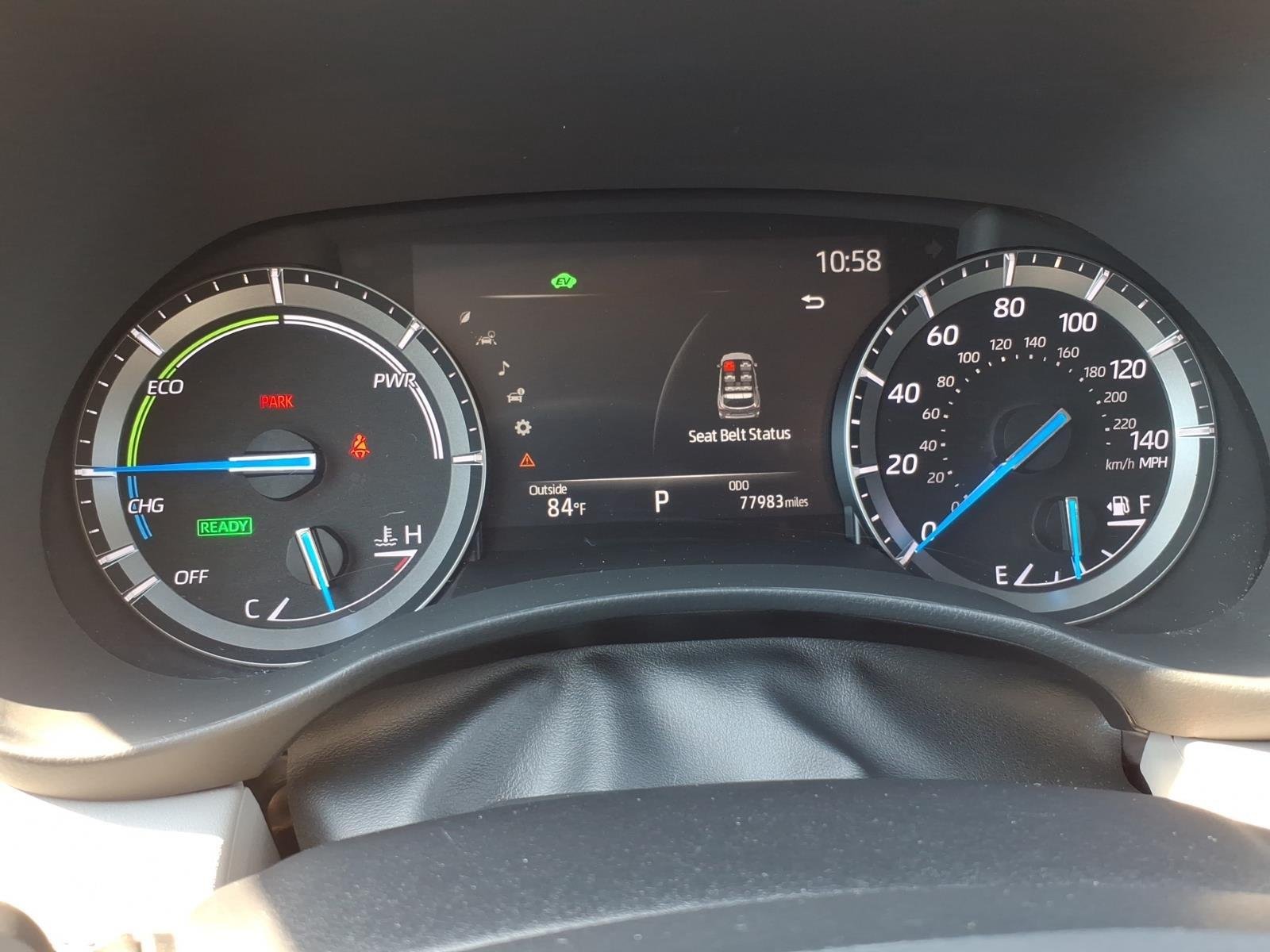 Used 2020 Midnight Black Metallic Toyota Hybrid XLE image 14