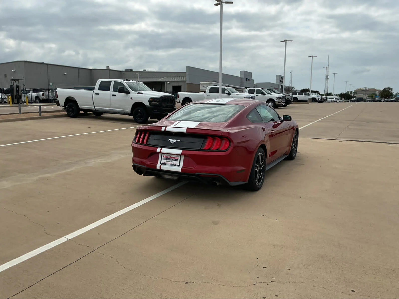 Used 2020 Rapid Red Metallic Tinted Clearcoat Ford EcoBoost Premium image 6