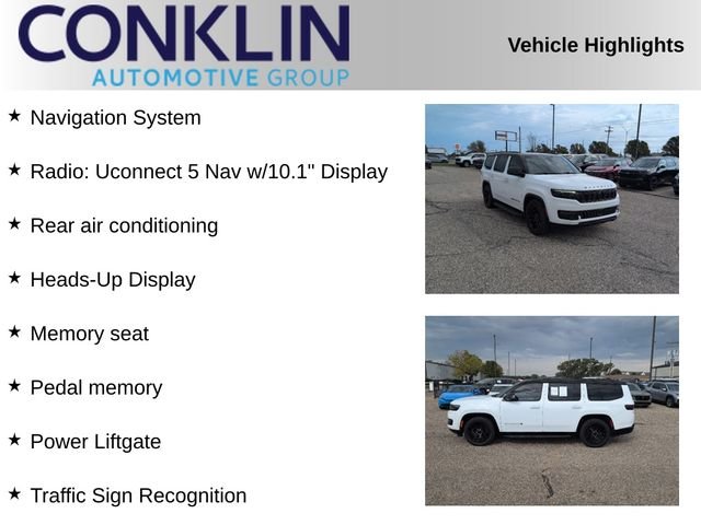 Used 2024 Bright White Clearcoat Jeep Series II image 2