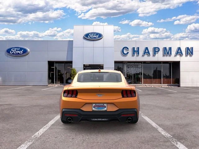 New 2026 Orange Fury Metallic Tri-coat Ford EcoBoost® Premium Fastback image 5